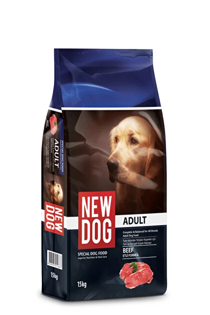 New Dog Biftekli Yetişkin Köpek Maması (15 kg)