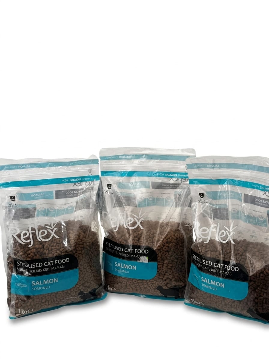 REFLEX SOMONLU KISIRLAŞTIRILMIŞ KEDİ MAMASI 3×1 KG