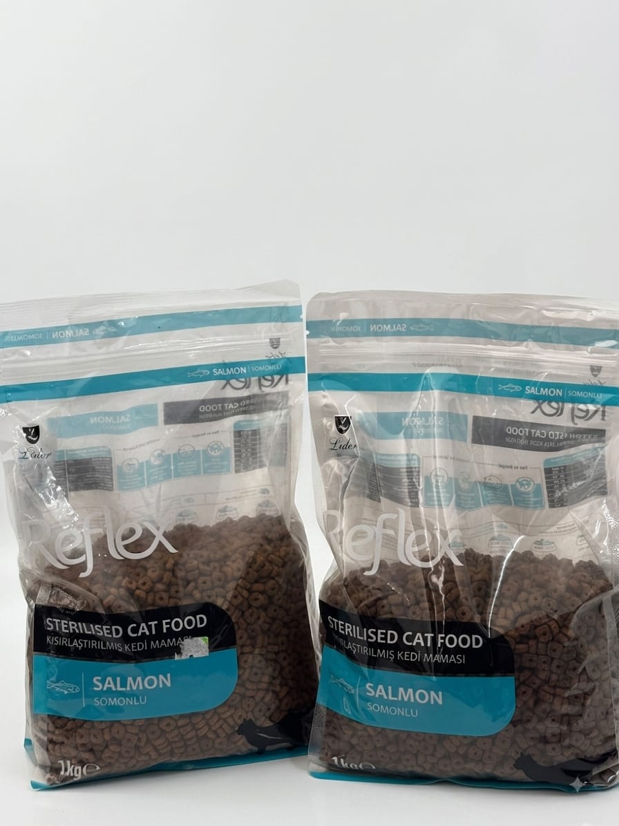 REFLEX SOMONLU KISIRLAŞTIRILMIŞ KEDİ MAMASI 2×1 KG