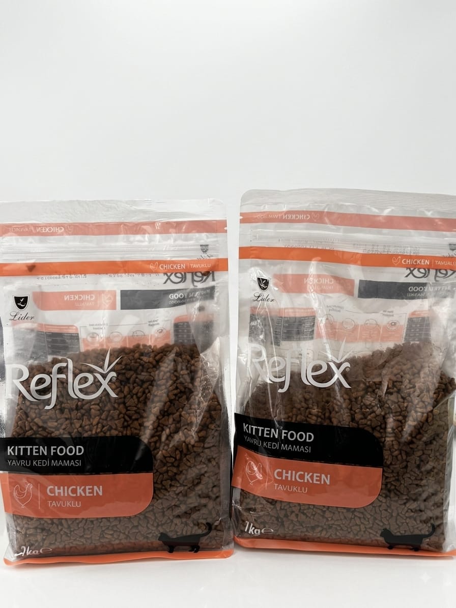 REFLEX TAVUKLU YAVRU KEDİ MAMASI 2×1 KG